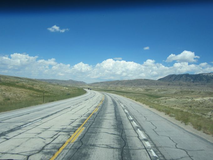 Driving in Wyoming