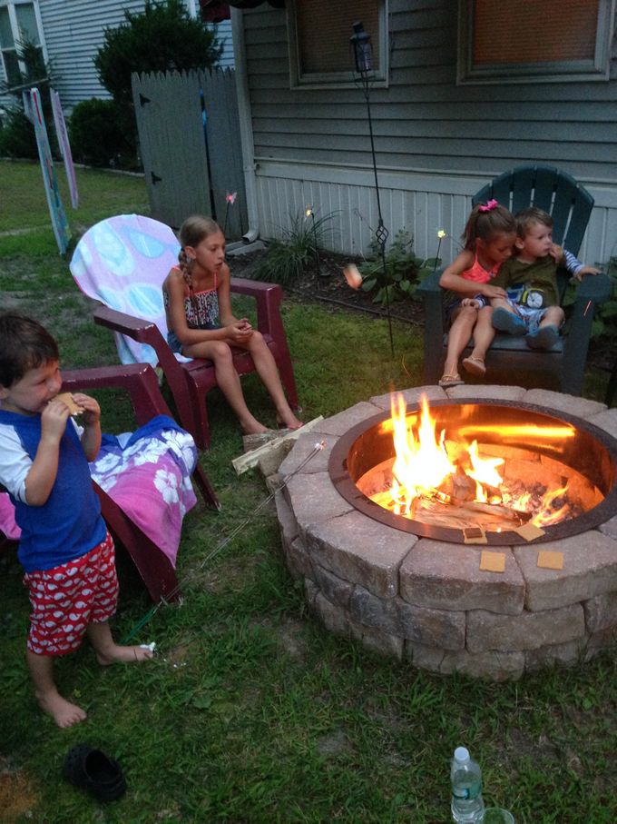 Making S'mores!
